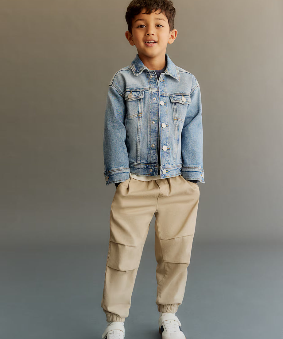 Twill joggers